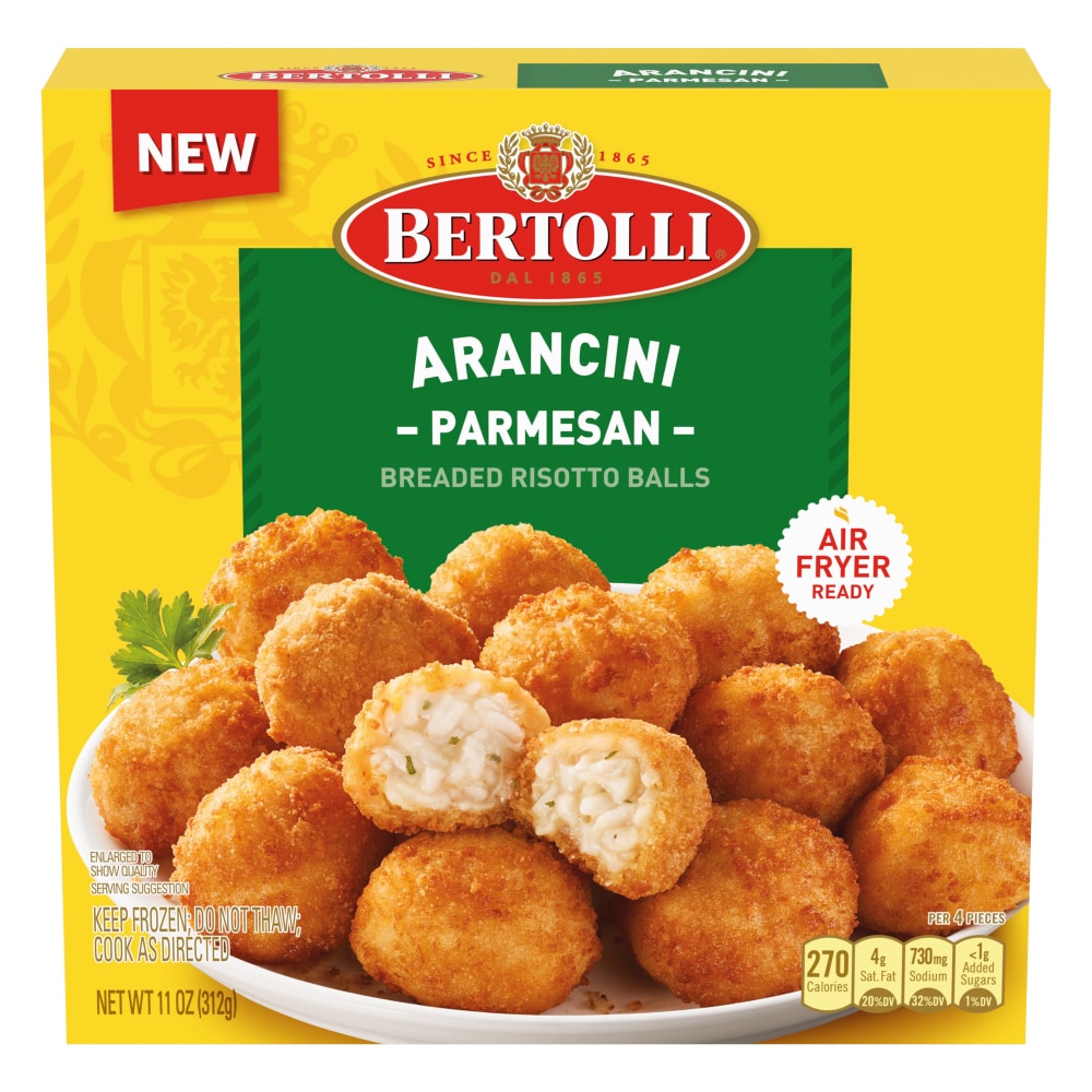 Bertolli Parmesan Arancini, Frozen Appetizer