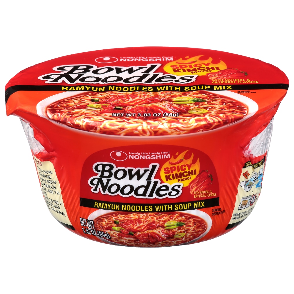 Nongshim® Spicy Kimchi Bowl Noodle Soup