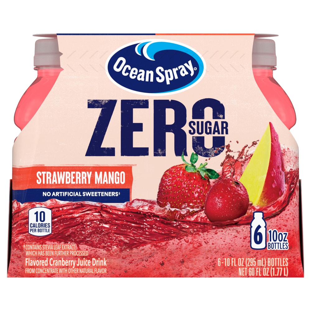 Ocean Spray® Zero Sugar Strawberry Mango Juice
