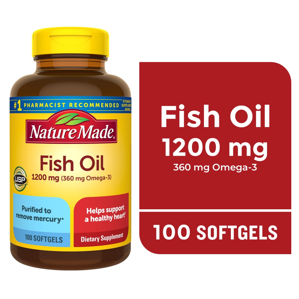 Nature Made Fish Oil 1200 mg Softgels