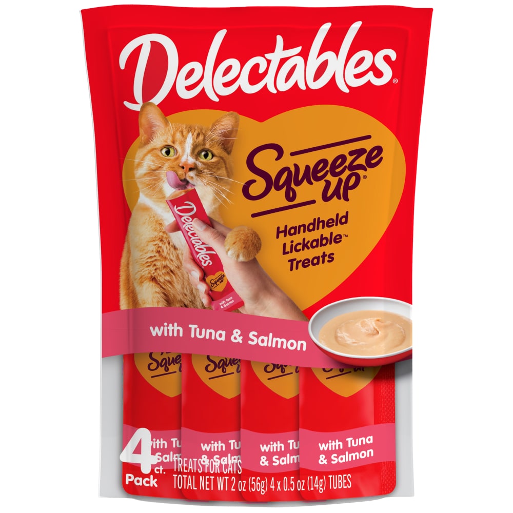 Delectables™ Squeeze Up™ Tuna & Salmon Handheld Lickable Treats