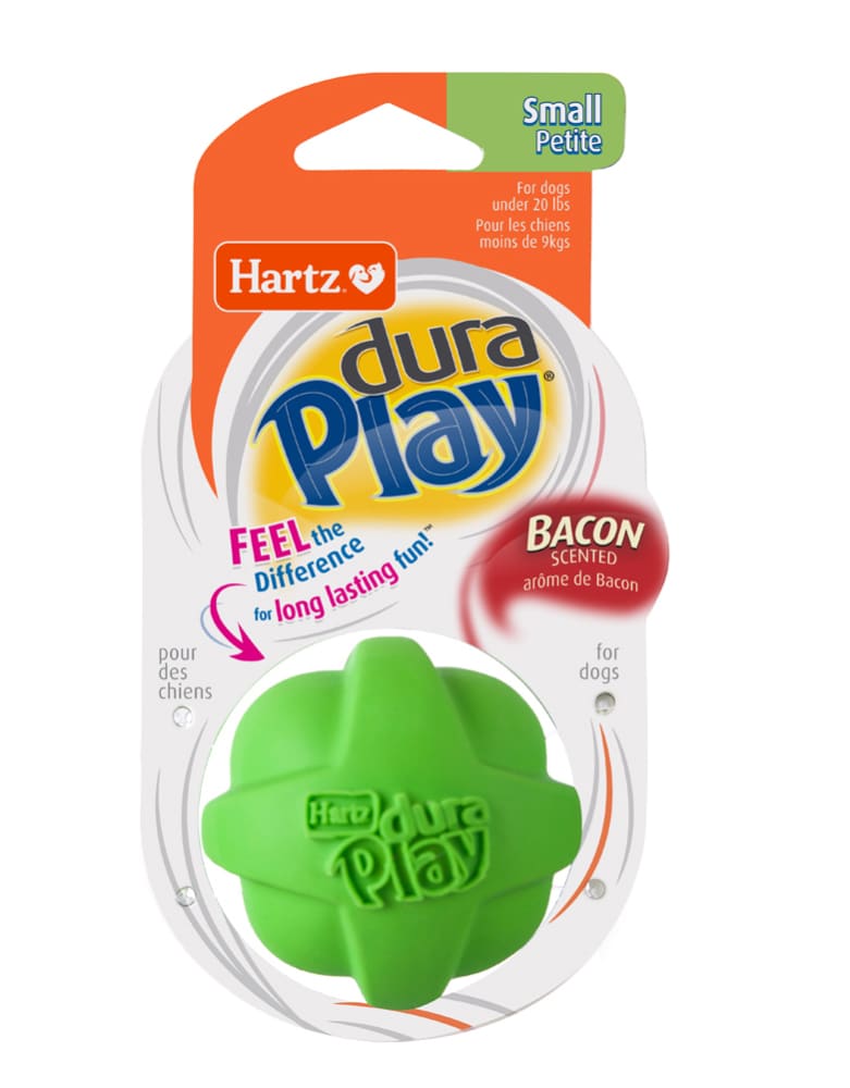 Hartz Dura Play Bacon Scented Small Dog Ball