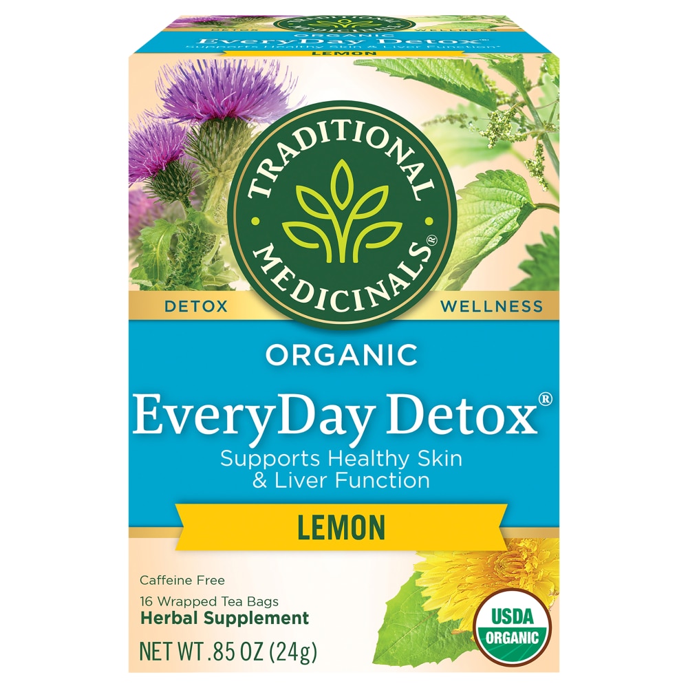 Traditional Medicinals Organic EveryDay Detox Lemon Tea