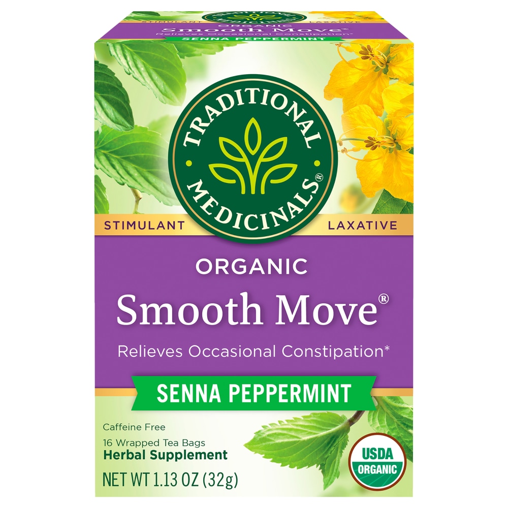 Traditional Medicinals Organic Smooth Move Peppermint Tea