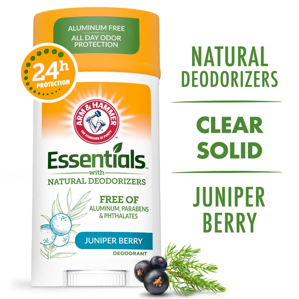 Arm & Hammer Essentials Juniper Berry Deodorant Stick with Natural Deodorizers