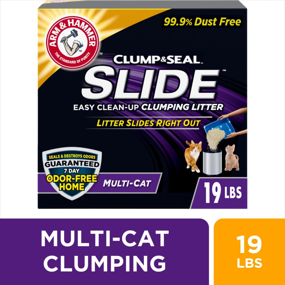 ARM & HAMMER Slide Easy Clean-Up Clumping Cat Litter