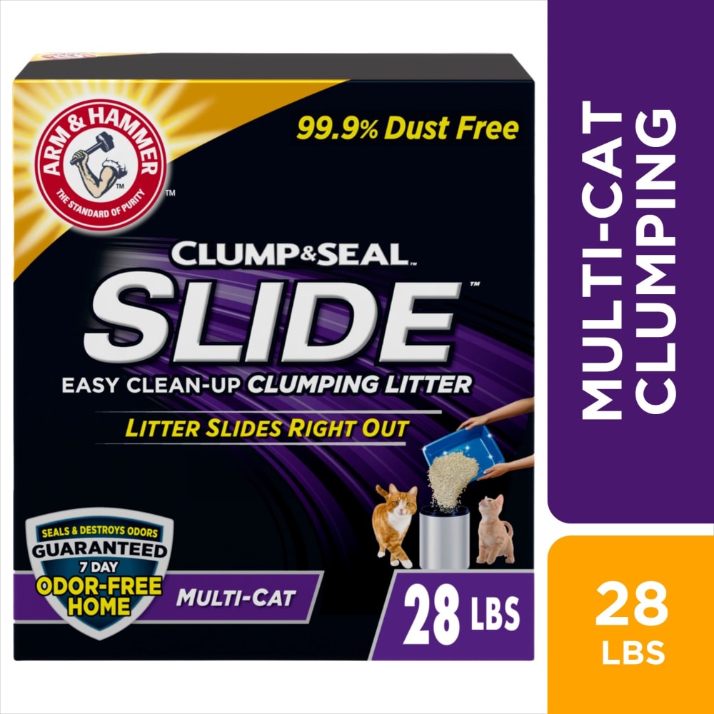 ARM & HAMMER Slide Easy Clean-Up Clumping Cat Litter