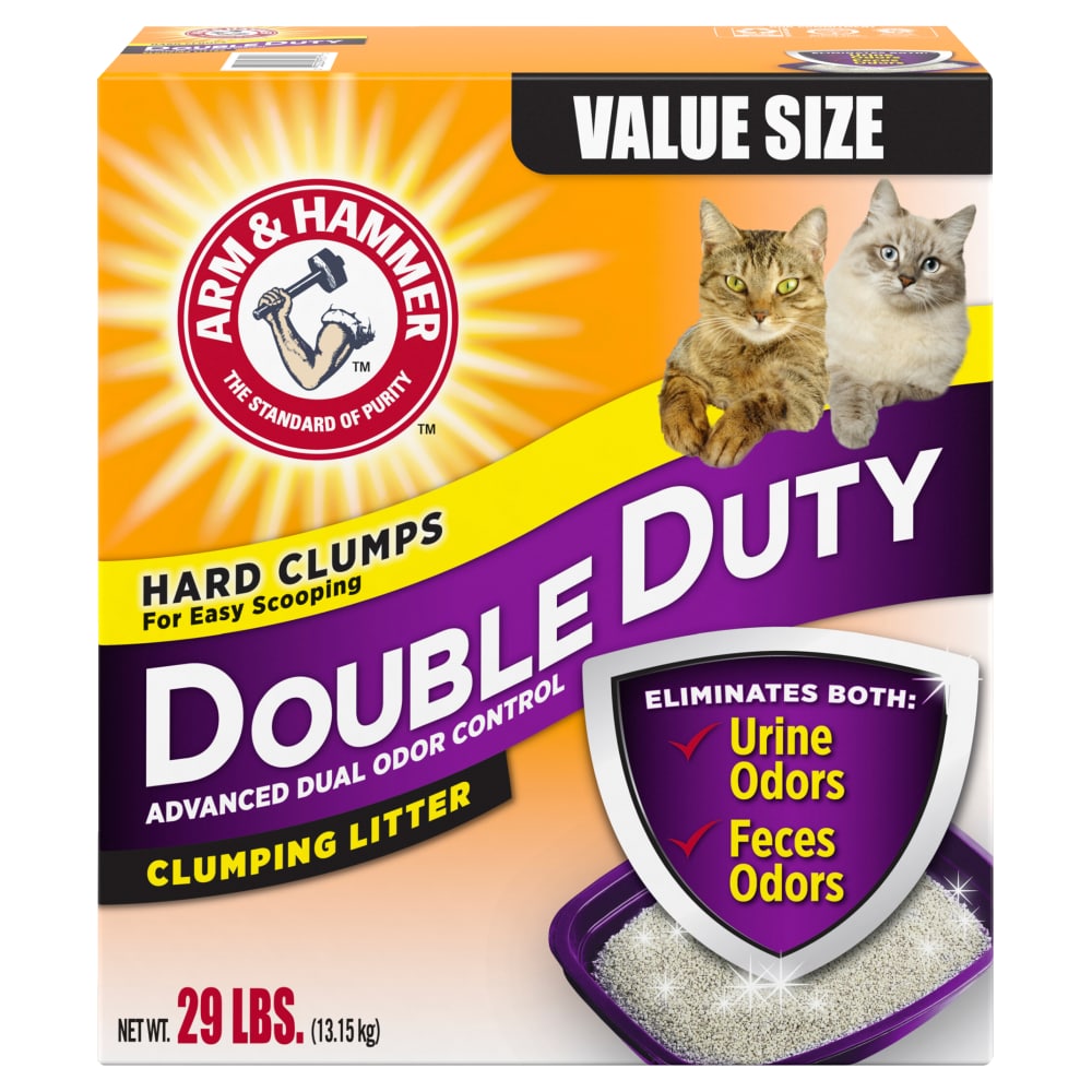 Arm & Hammer™ Double Duty Advanced Dual Odor Control Clumping Litter