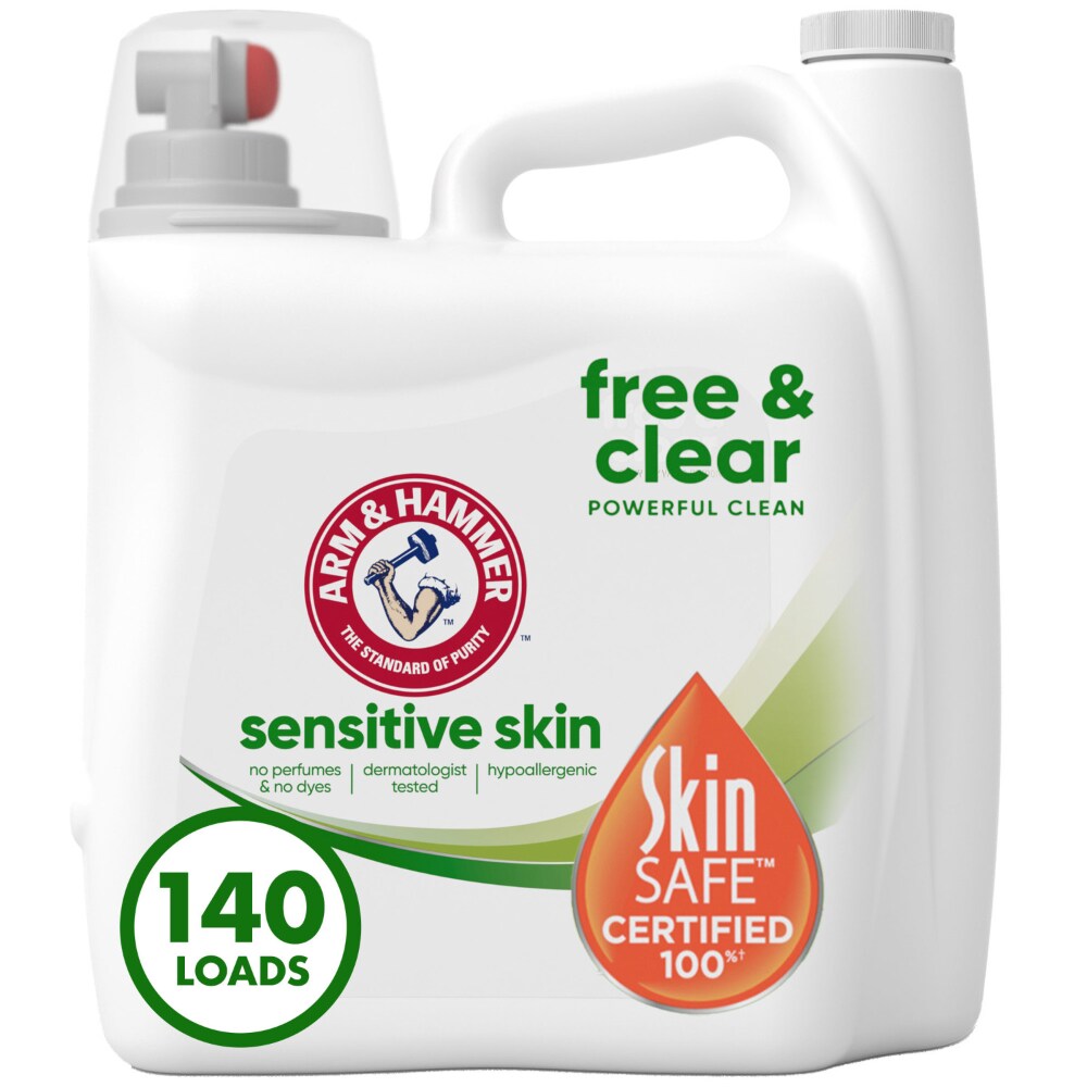 ARM & HAMMER Sensitive Skin Hypoallergenic Liquid Laundry Detergent