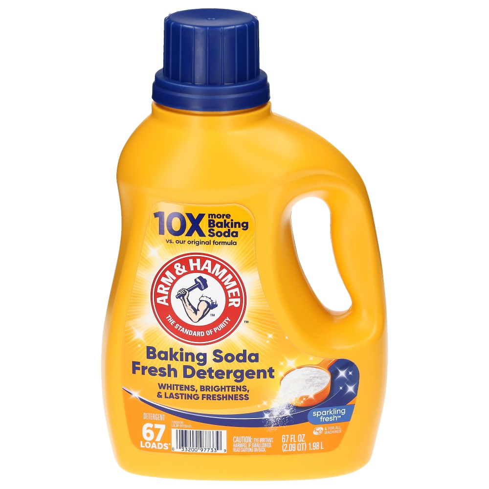 ARM & HAMMER Baking Soda Fresh Sparkling Fresh Scent Liquid Laundry Detergent