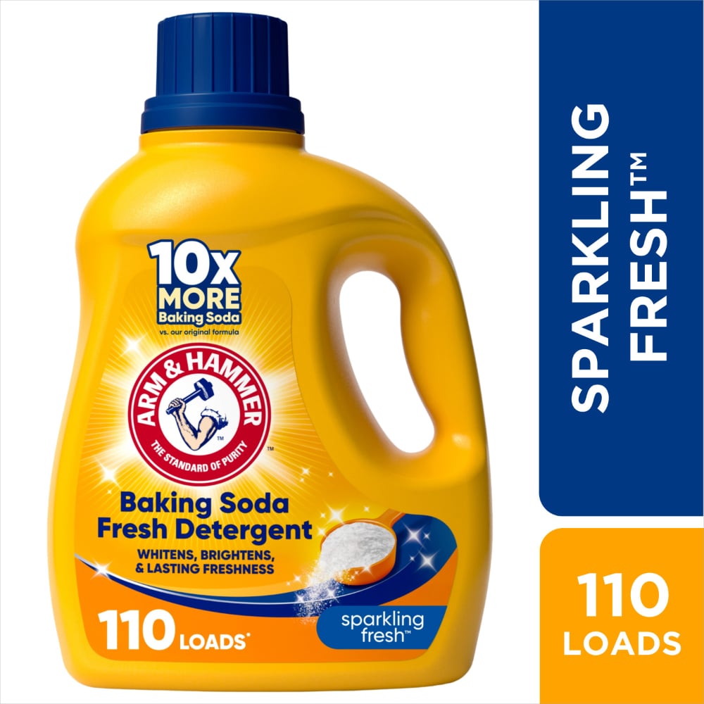 ARM & HAMMER Baking Soda Fresh Liquid Laundry Detergent Sparkling Fresh Scent