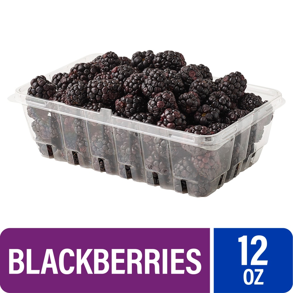 Fresh Blackberries – 12 OZ Clamshell