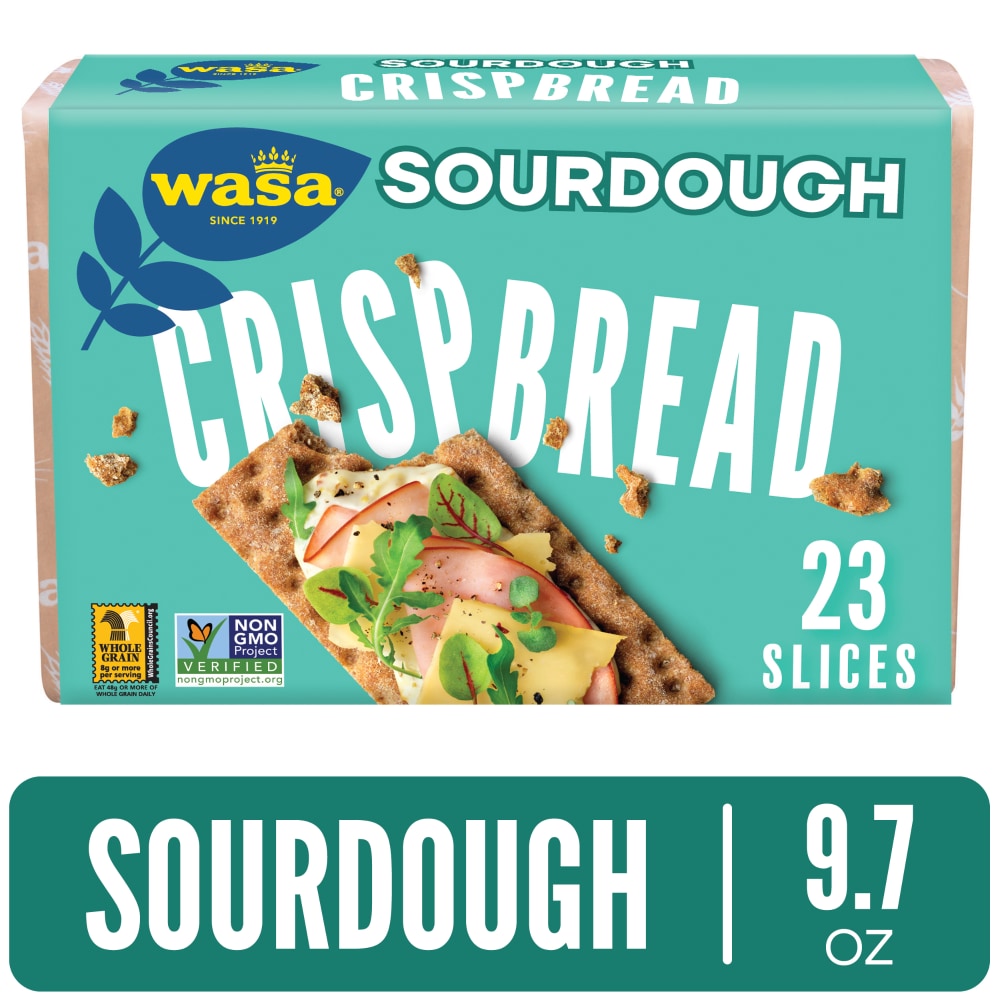 Wasa Crispbread Sourdough Flatbread Crackers