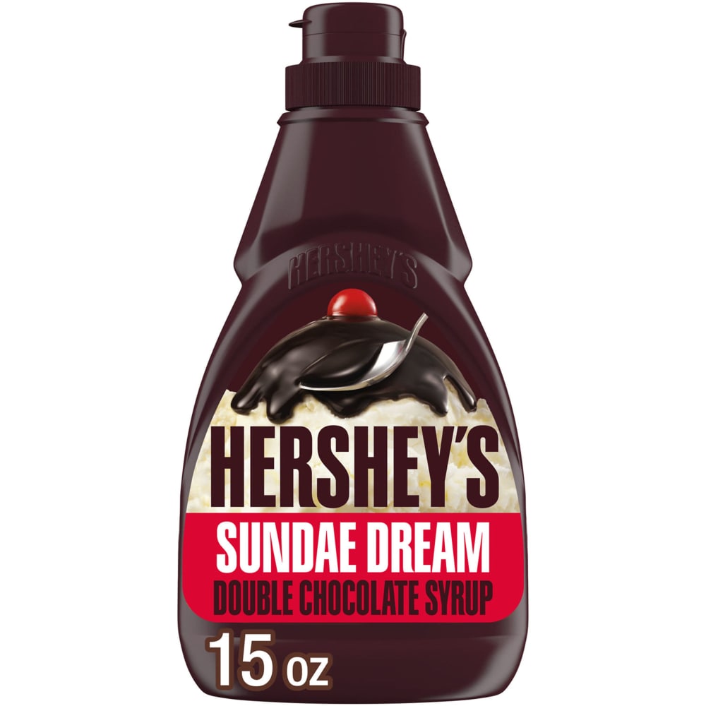 HERSHEY’S Sundae Dream Double Chocolate Syrup Bottle