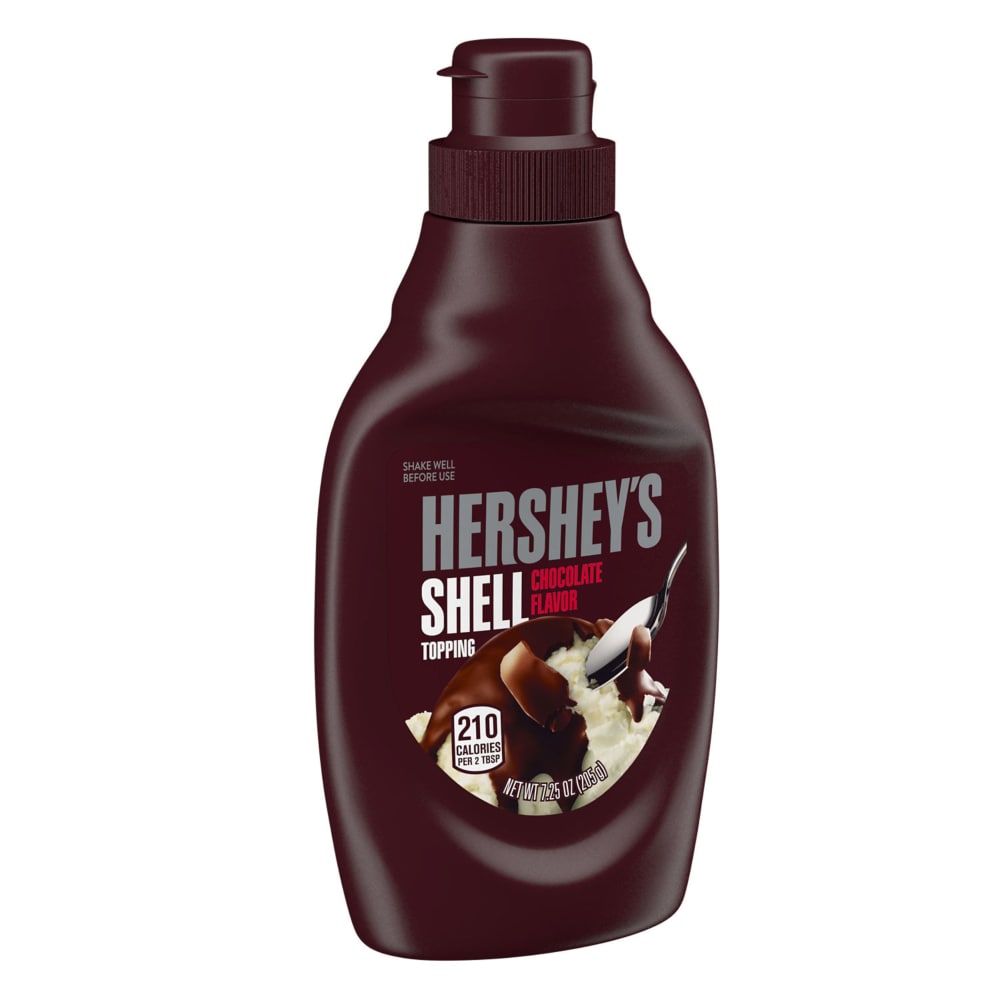 HERSHEY’S Chocolate Flavored Shell Topping Bottle