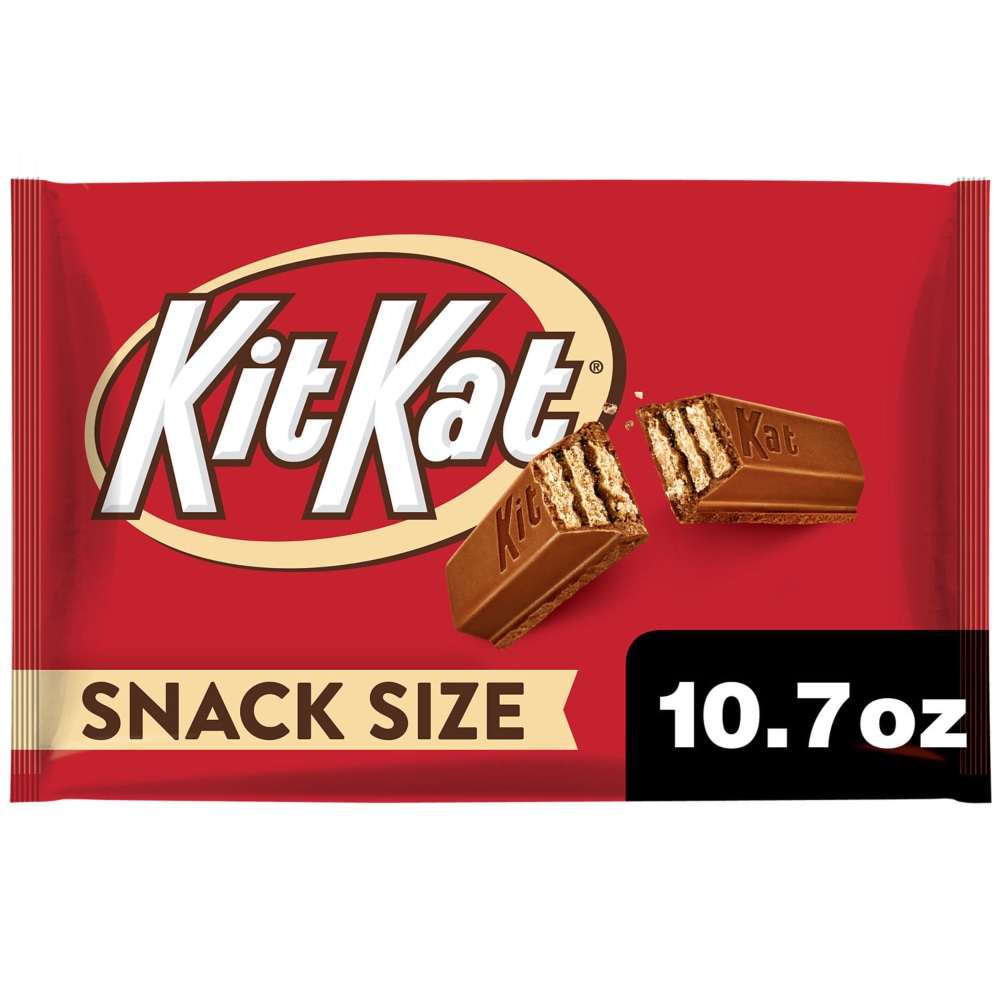 KIT KAT® Milk Chocolate Wafer Snack Size Candy Bag