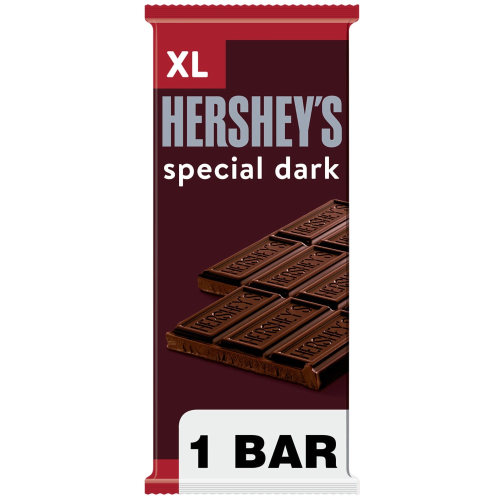 HERSHEY’S SPECIAL DARK Mildly Sweet Chocolate XL Candy Bar