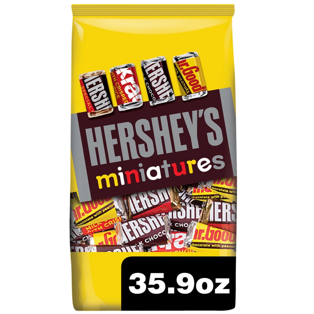 HERSHEY’S Miniatures Assorted Chocolate Candy Party Pack