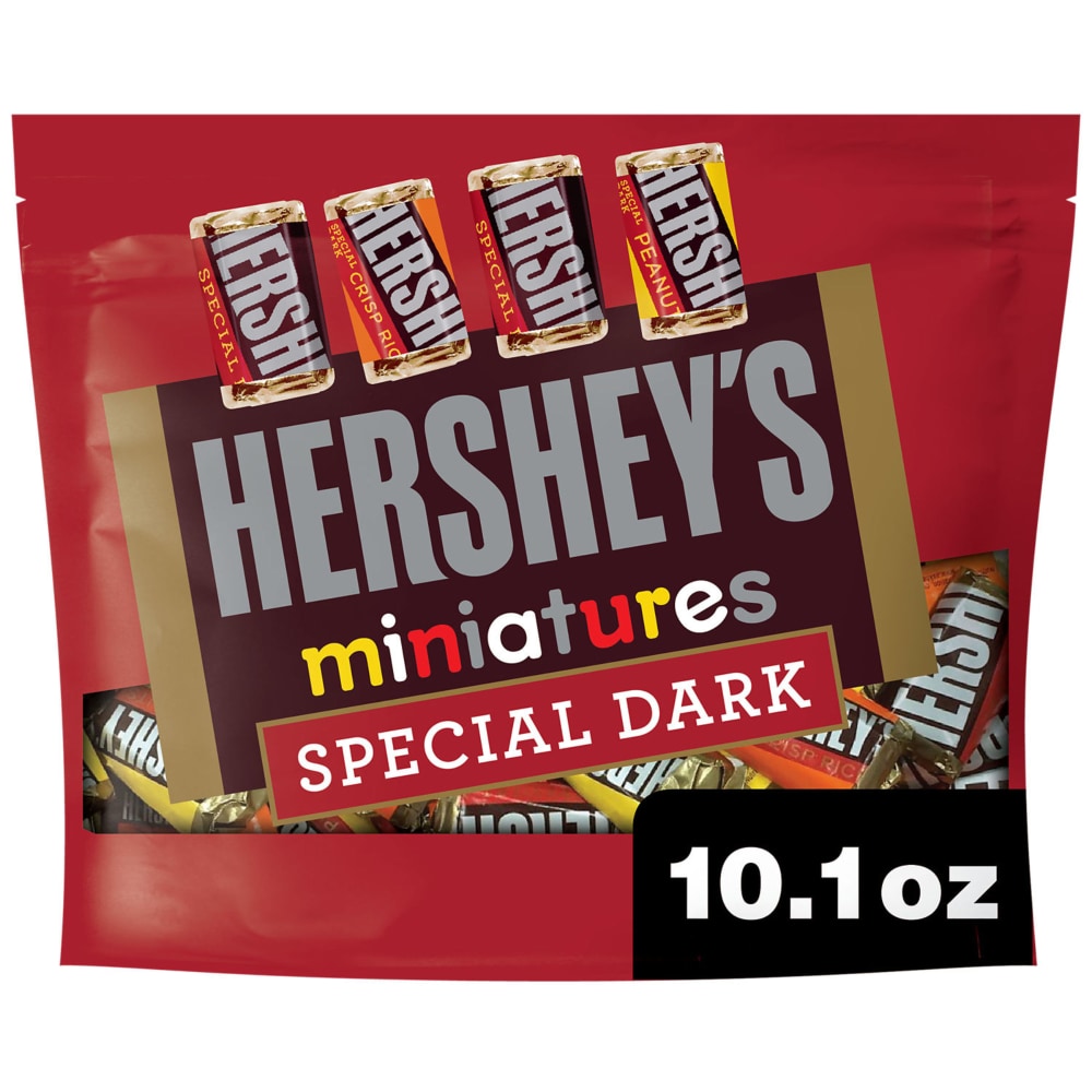 HERSHEY’S SPECIAL DARK Miniatures Assorted Dark Chocolate Candy Share Pack