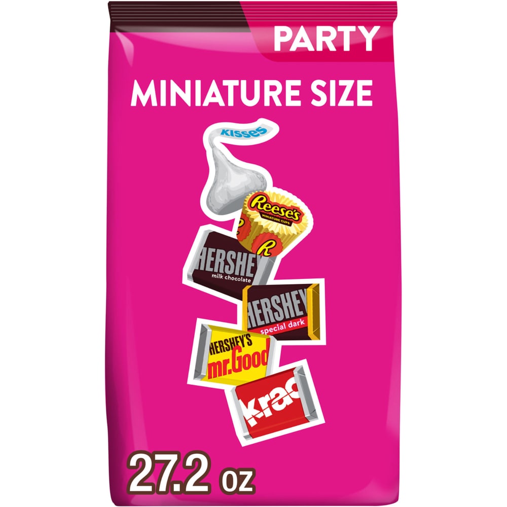 HERSHEY’S and REESE’S Assorted Chocolate Flavored Candy Party Pack