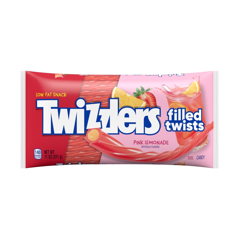 Twizzlers® Pink Lemonade Filled Twists Bag