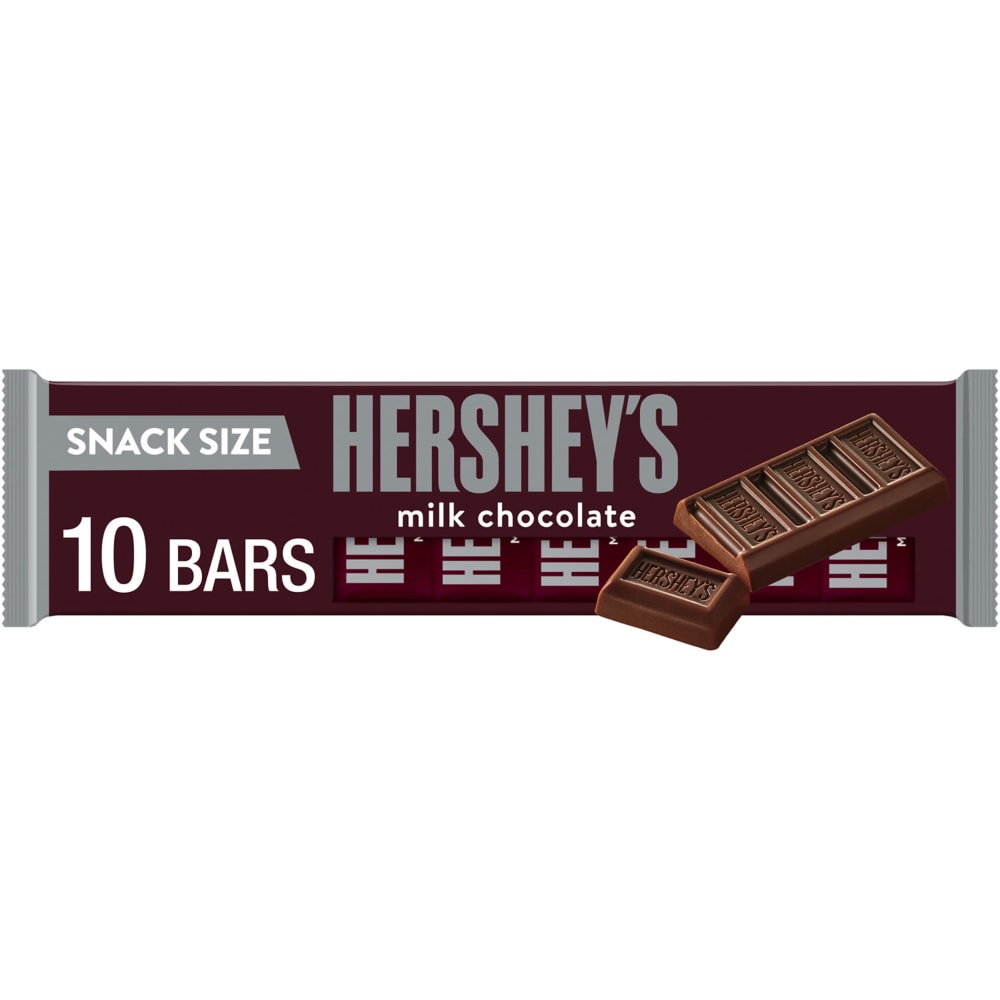 HERSHEY’S Milk Chocolate Snack Size Candy Bars