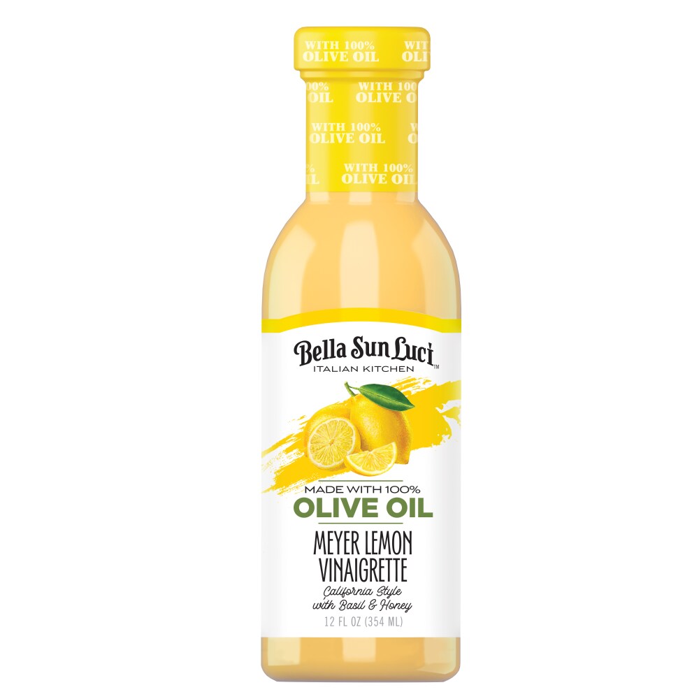 Bella Sun Luci™ Meyer Lemon Vinaigrette California Style with Basil & Honey Made with 100% Olive Oil