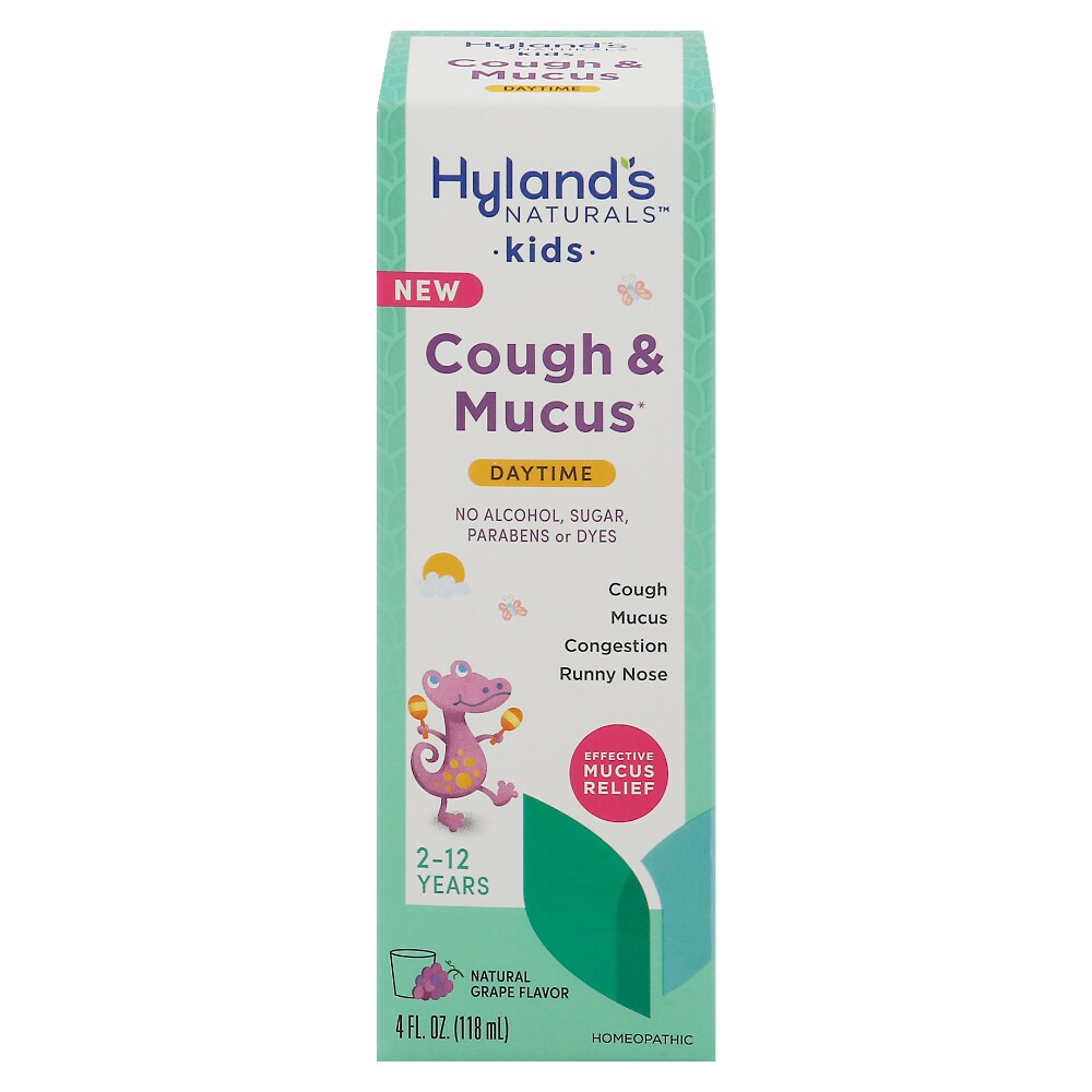Hyland’s Naturals™ Kids Grape Cough & Mucus Daytime Supplement