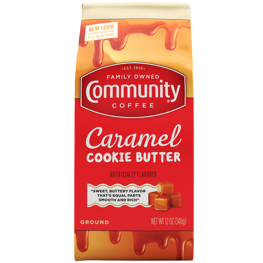Community Coffee Caramel Cookie Butter Medium Roast Ground
