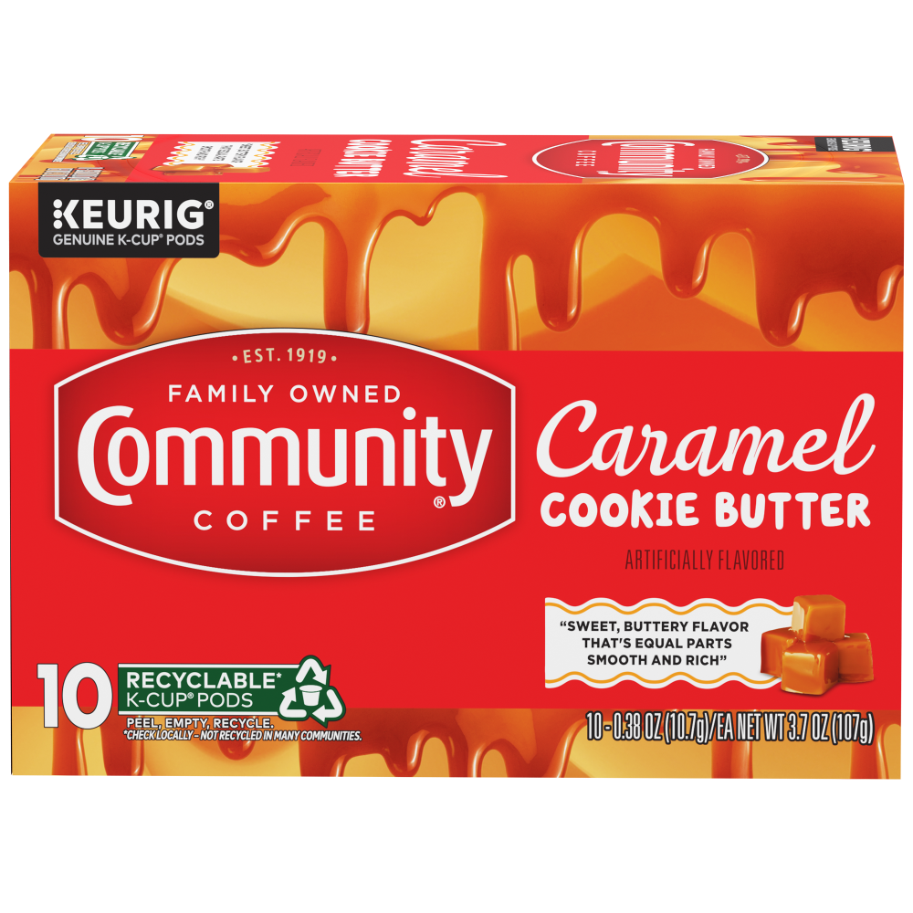 Community® Coffee Caramel Cookie Butter Medium Roast Keurig® K-Cup® Pods