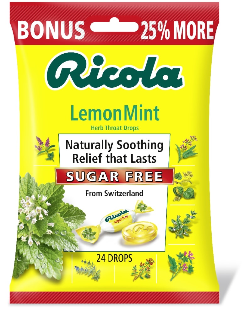 Ricola Sugar-Free Lemon Mint Herb Drops