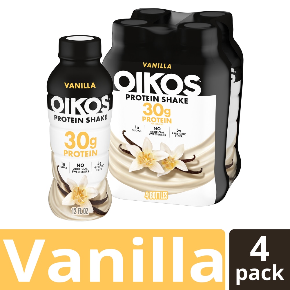 Oikos Vanilla Protein Shakes