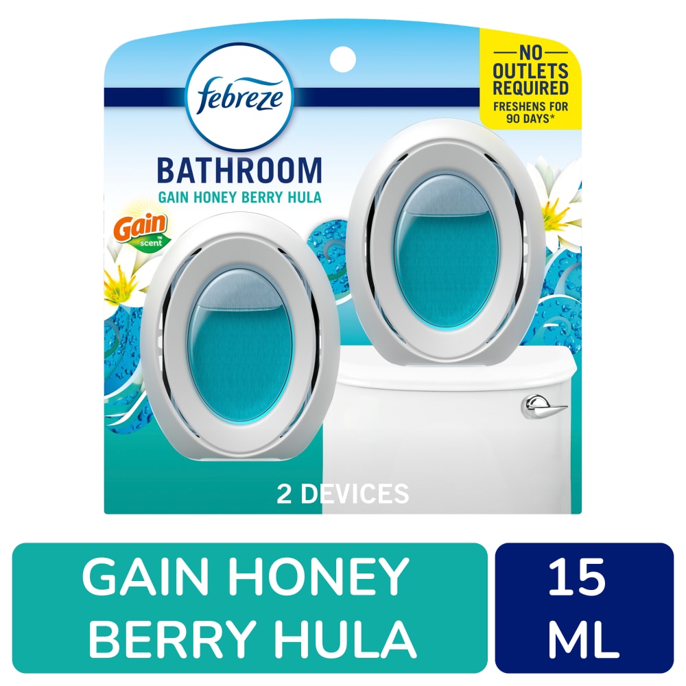 Febreze Bathroom Air Freshener Gain Honey Berry Hula