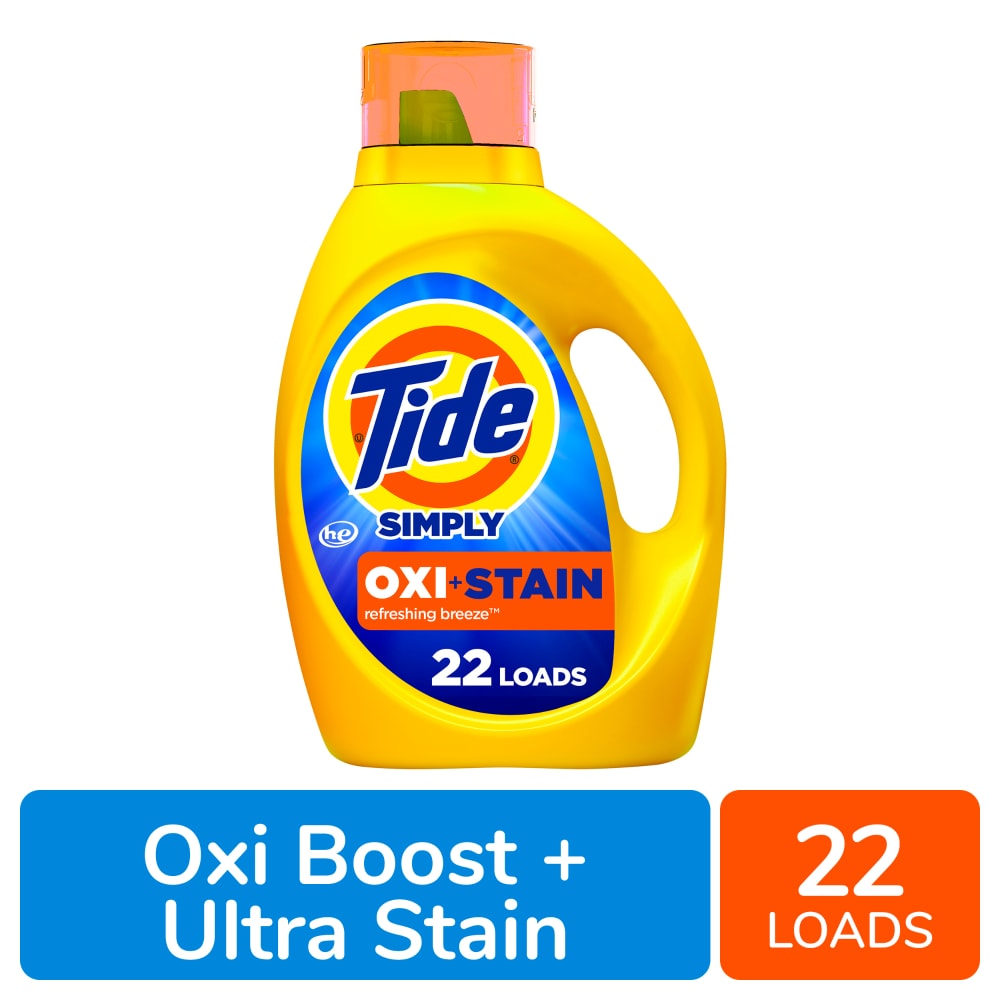 Tide Simply Oxi Stain Liquid Laundry Detergent