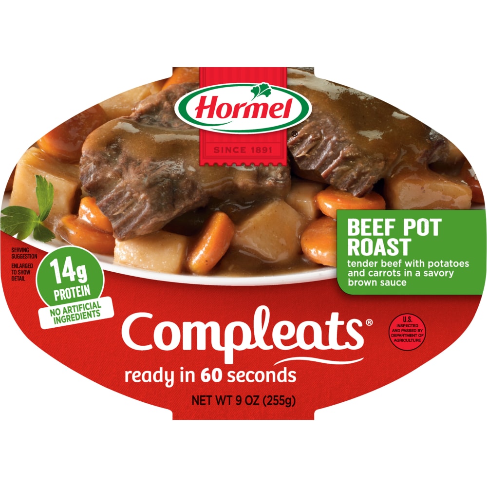 Hormel® Compleats® Beef Pot Roast Microwave Meal