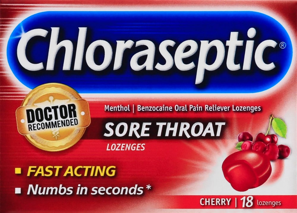 Chloraseptic® Cherry Lozenges
