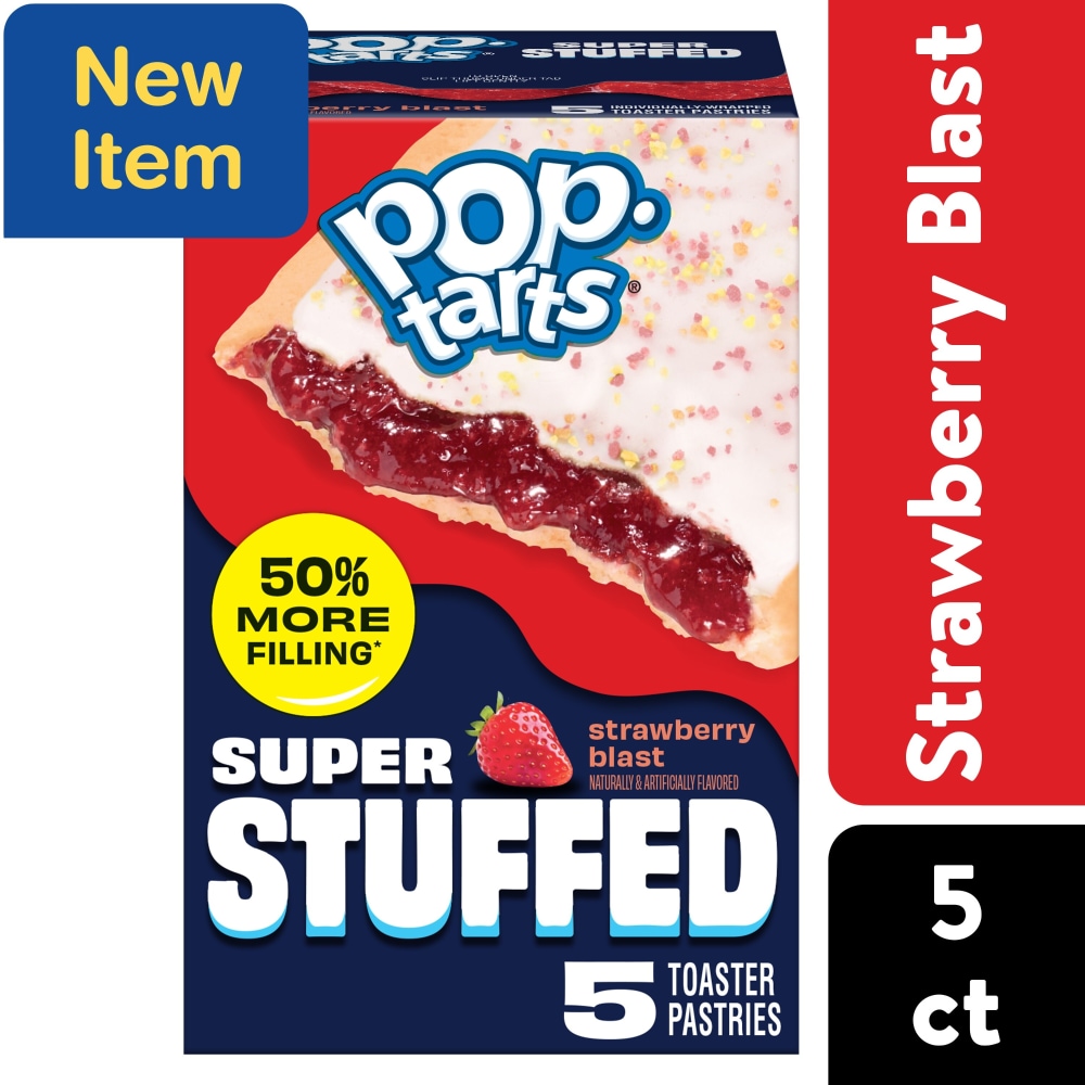 Pop-Tarts® Super Stuffed Strawberry Blast Toaster Pastries