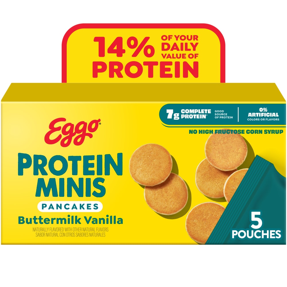 Eggo® Frozen Protein Pancake Minis Buttermilk Vanilla