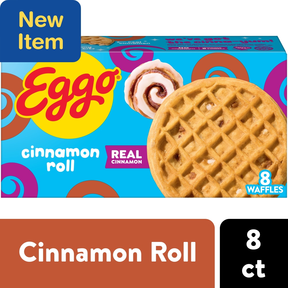 Eggo® Cinnamon Roll Frozen Waffles