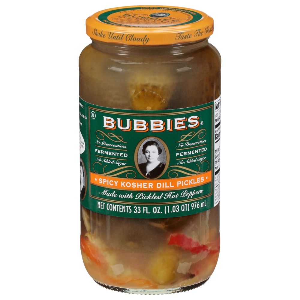 Bubbies® Spicy Kosher Dill Pickles