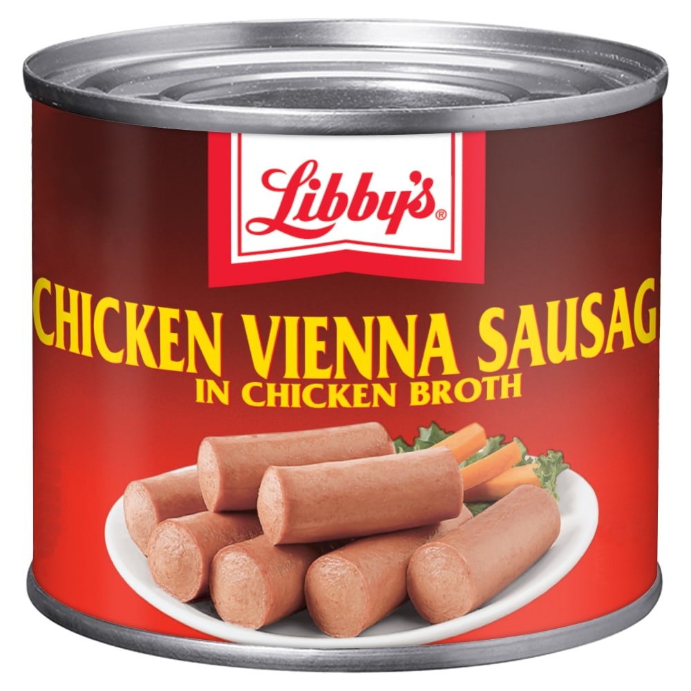 Libby’s Chicken Vienna Sausage in Chicken Broth Canned Sausage