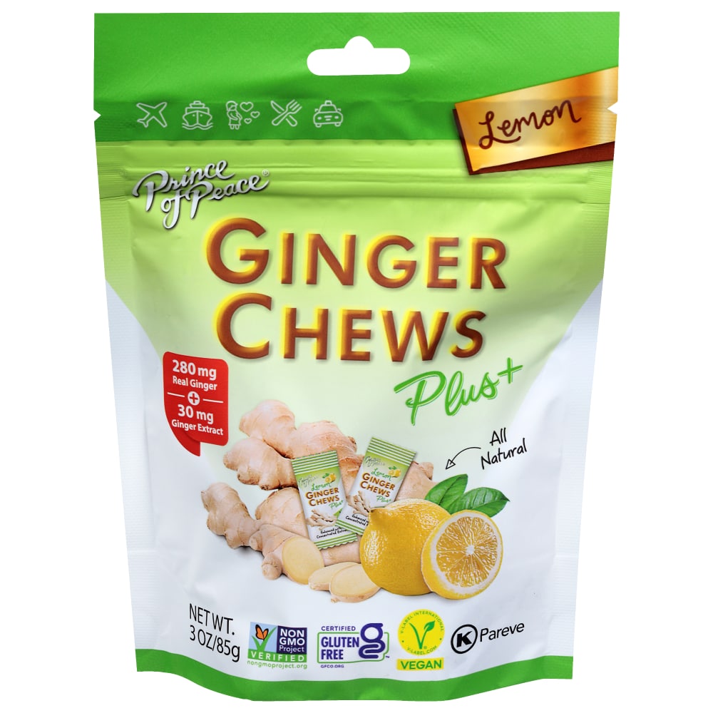 Prince of Peace® Plus+ Lemon Ginger Chews