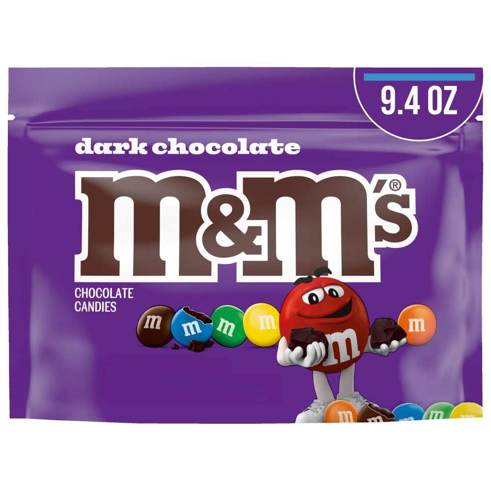 M&M’S Dark Chocolate Candy Sharing Size Bag