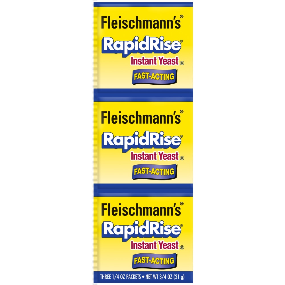 Fleischmann’s® Fast-Acting RapidRise® Instant Yeast Packets