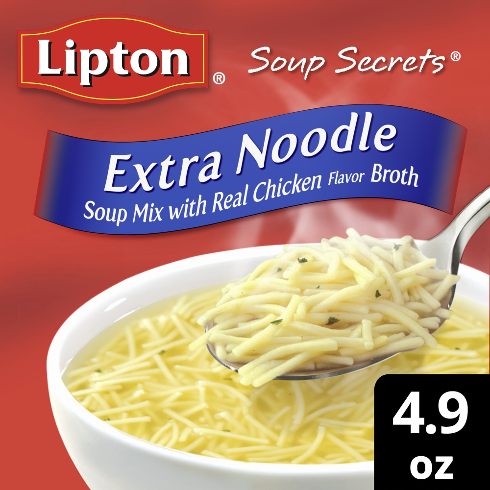 Lipton Soup Secrets Instant Soup Mix Extra Noodle