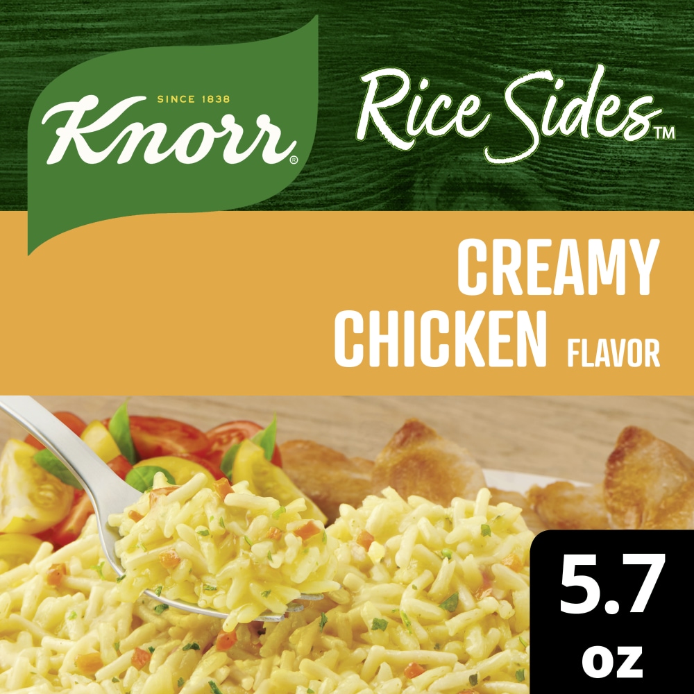 Knorr Creamy Chicken Long Grain Rice and Vermicelli Pasta Blend Rice Sides