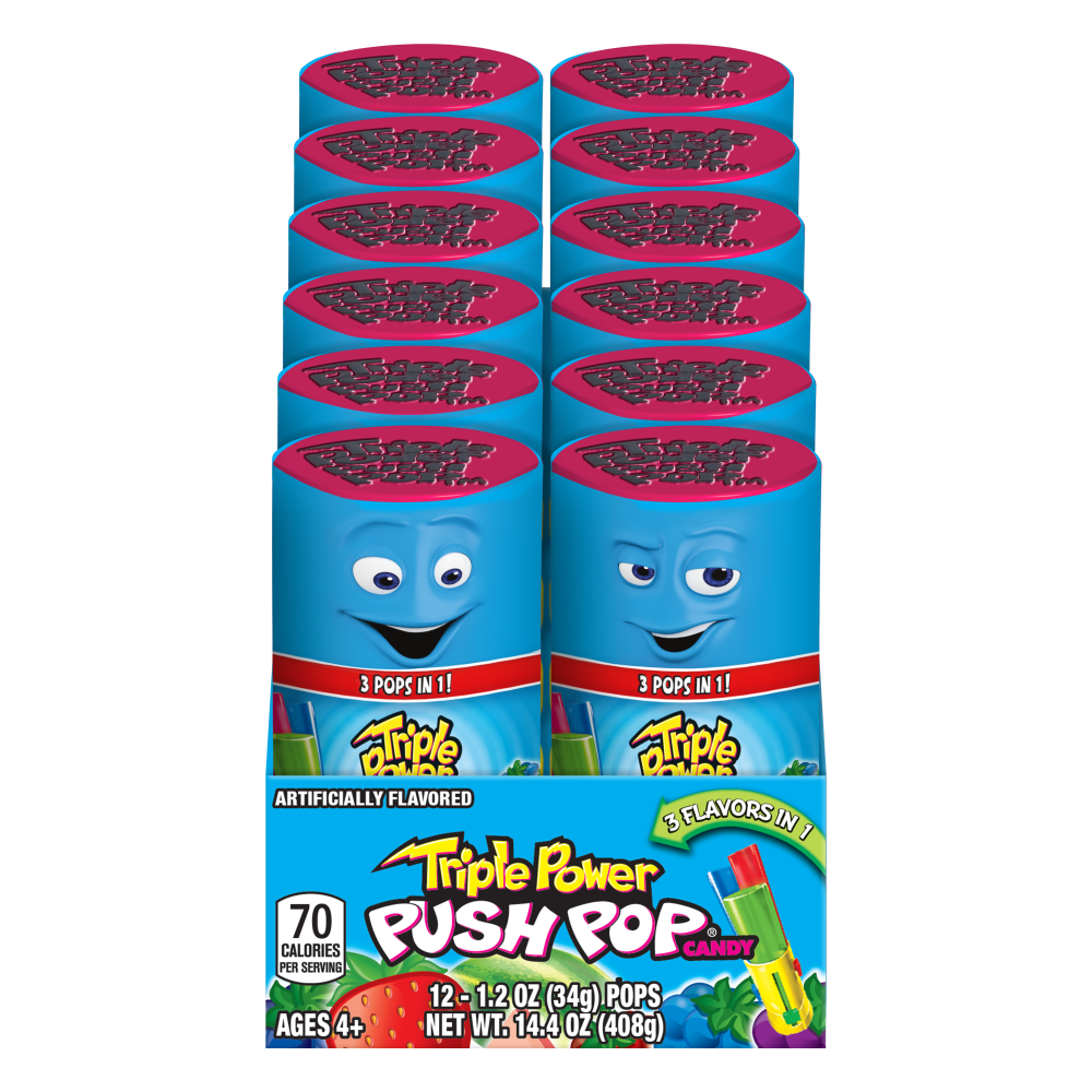 Push Pops® Triple Power Candy