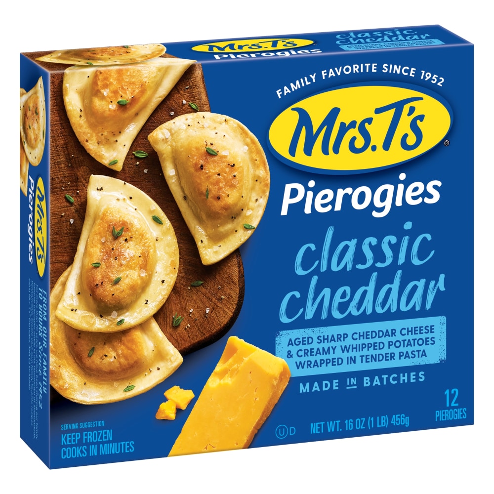 Mrs. T’s® Classic Cheddar Pierogies