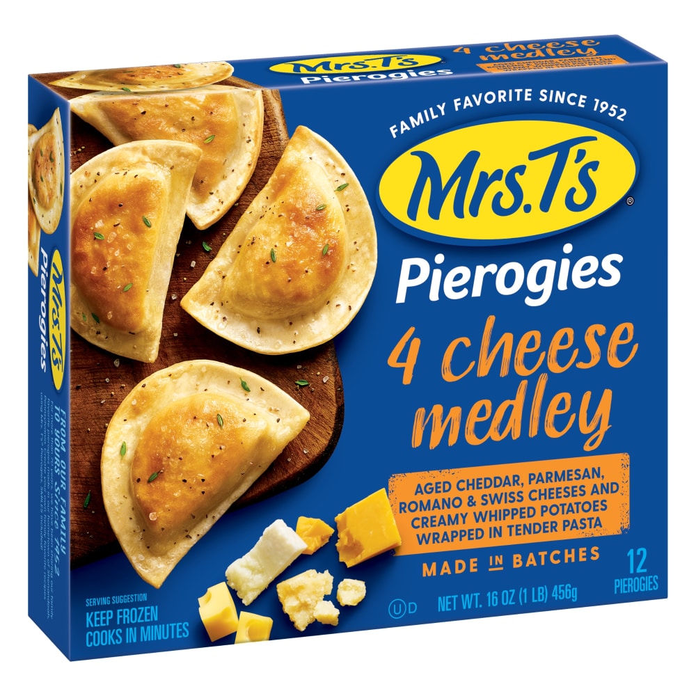 Mrs. T’s® Four Cheese Medley Pierogies