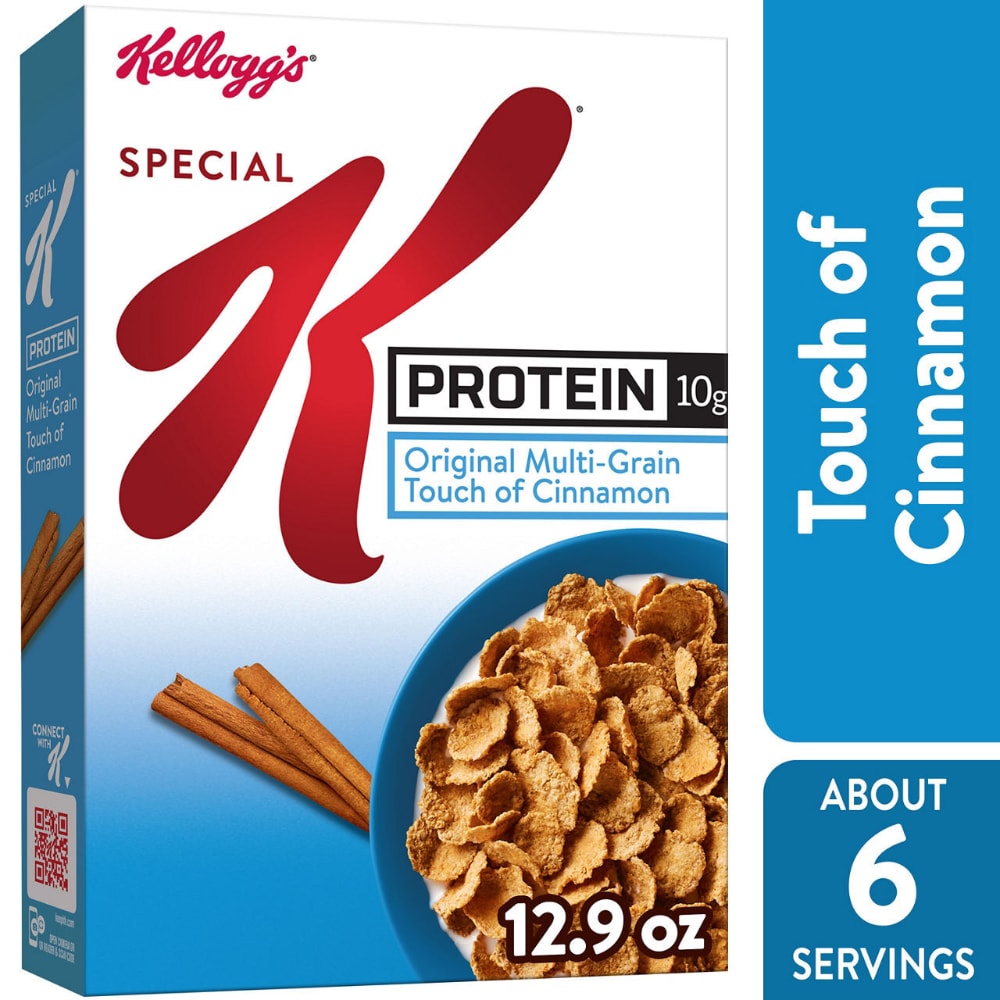 Kellogg’s® Special K Protein Original Multi-Grain Touch of Cinnamon 12.9oz Cereal